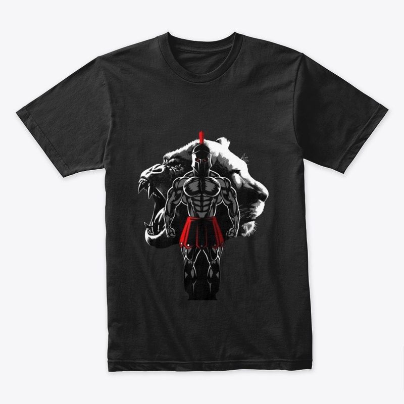  Gladiator Gorilla Lion Power Majesty