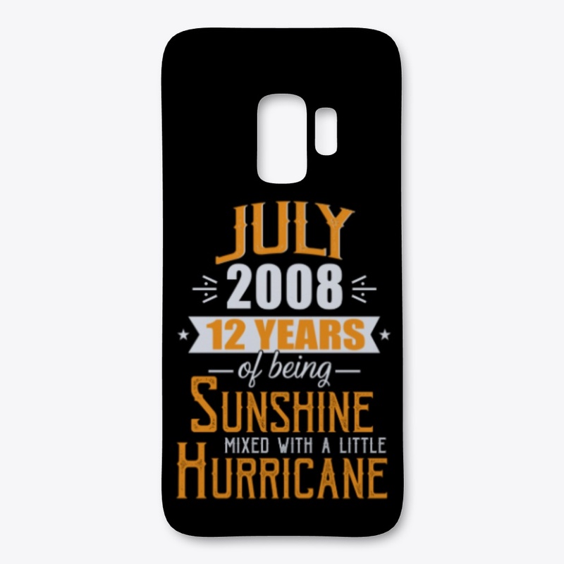 July 2008, 12 Years Anniversary Gift