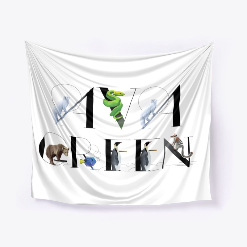 AVA GREEN - Animal Letters
