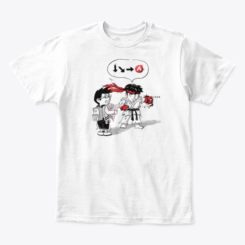Funny Video Games T-Shirt Fighter