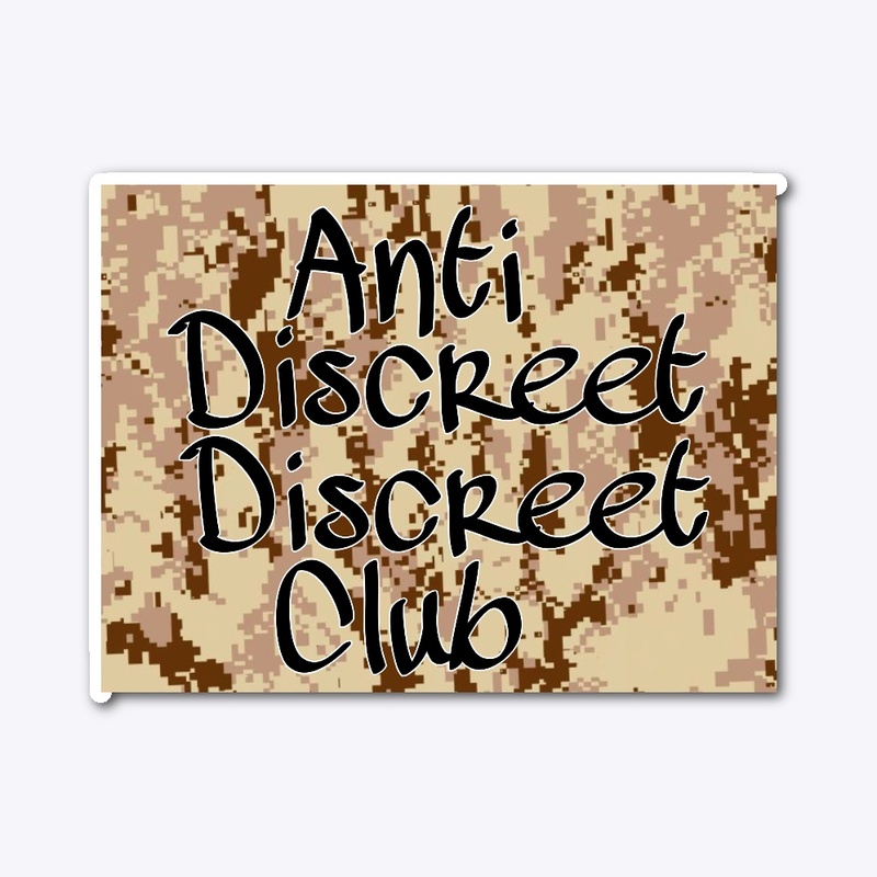 CADPAT Desert Discreet sticker