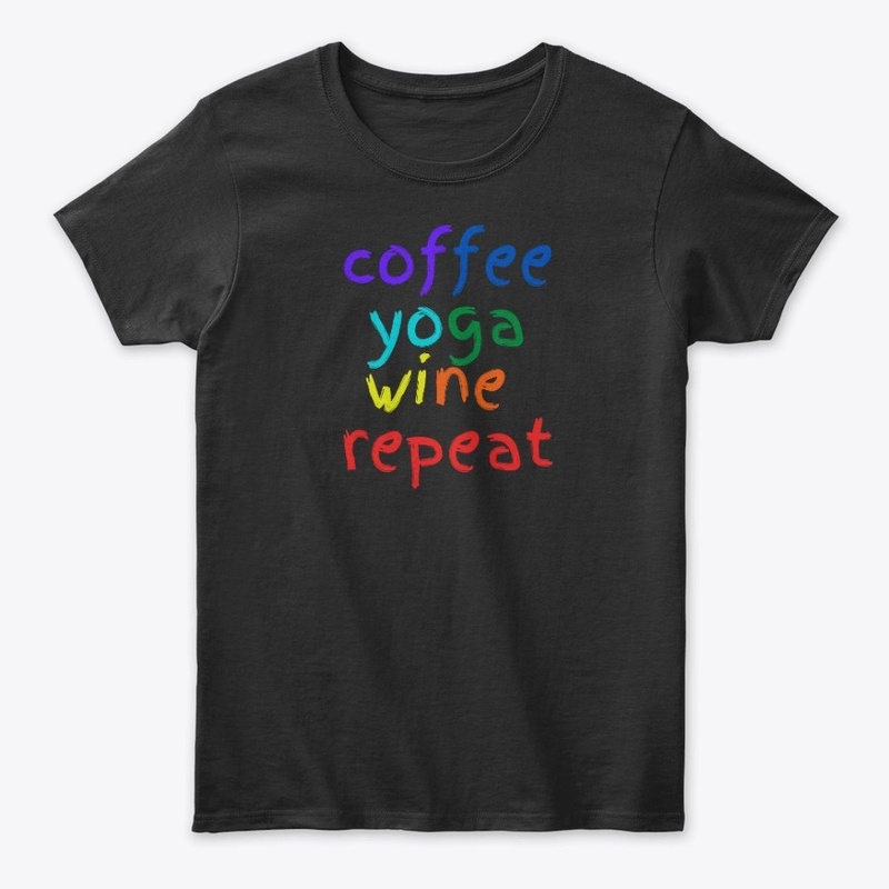 Coffee yoga wine repeat 1
