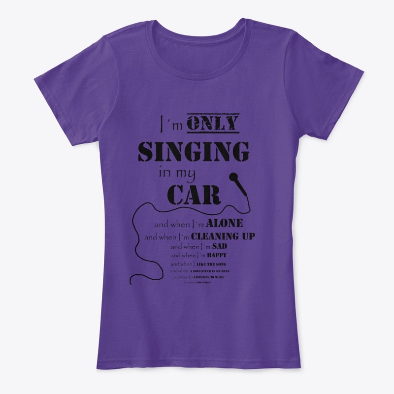 I´m only singing in my car