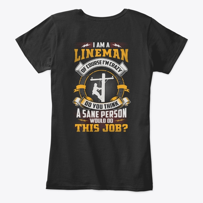 Crazy Lineman Shirt
