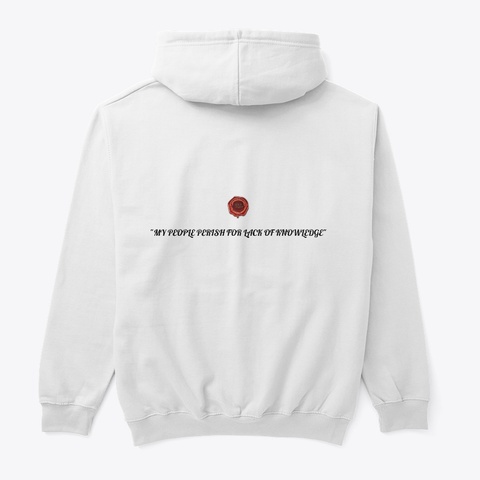 Seala Media  White T-Shirt Back