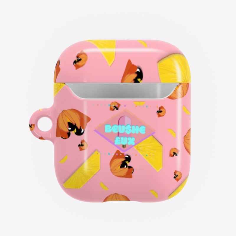 PINK BREADFRUIT N ACKEE Airpod Case