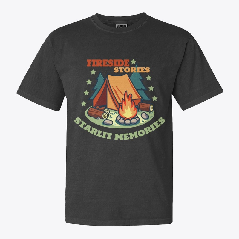 campfire night adventure - camping