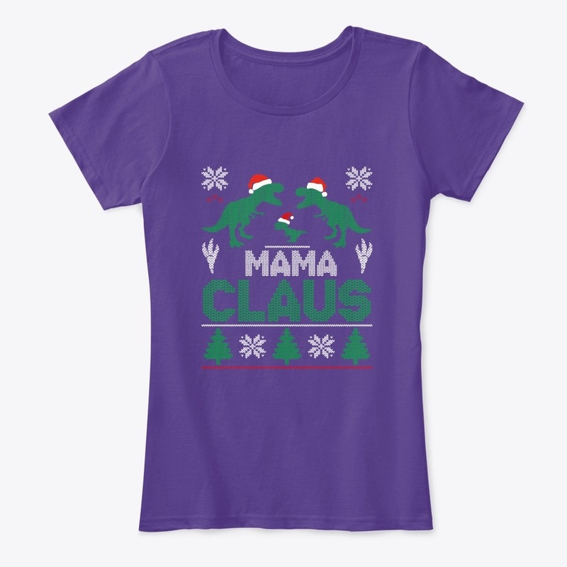 Mama Claus Christmas Matching Family Paj