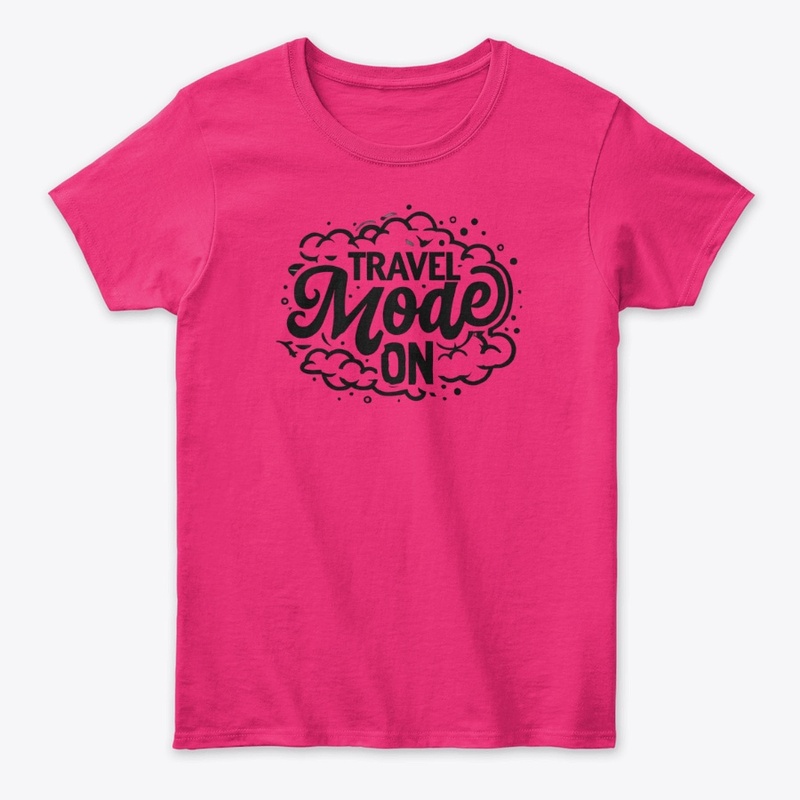 Travel Mode On Adventure Tee"USA"UK
