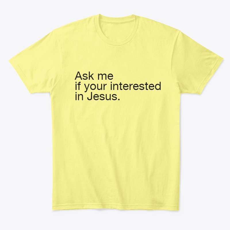 Interested in Jesus apparel
