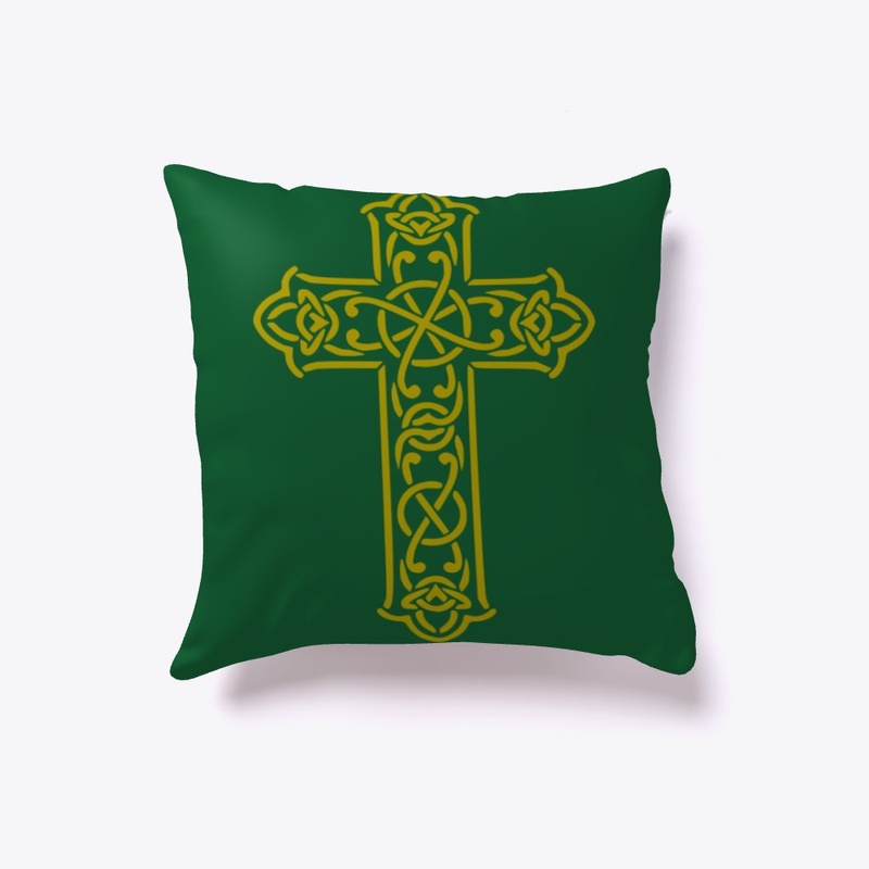 Golden Celtic Cross