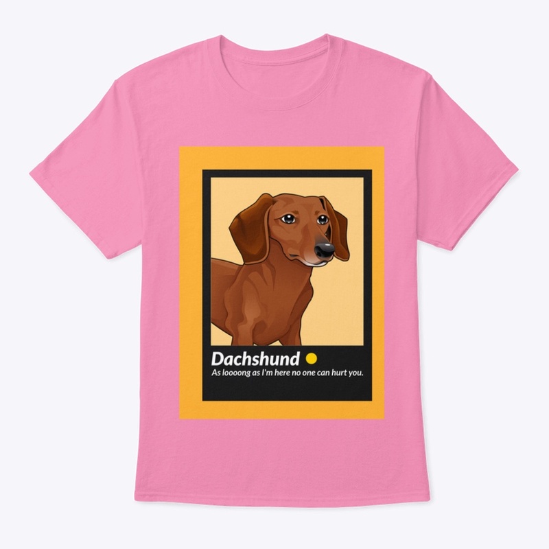Weenie dog Dachshund playful dog lover T
