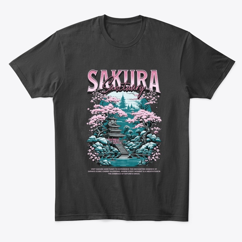 Vintage Sakura Sanctuary Serenity Floral