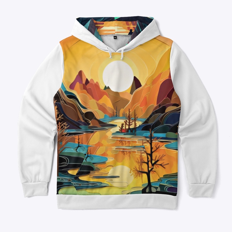 Cloisonne Landscape