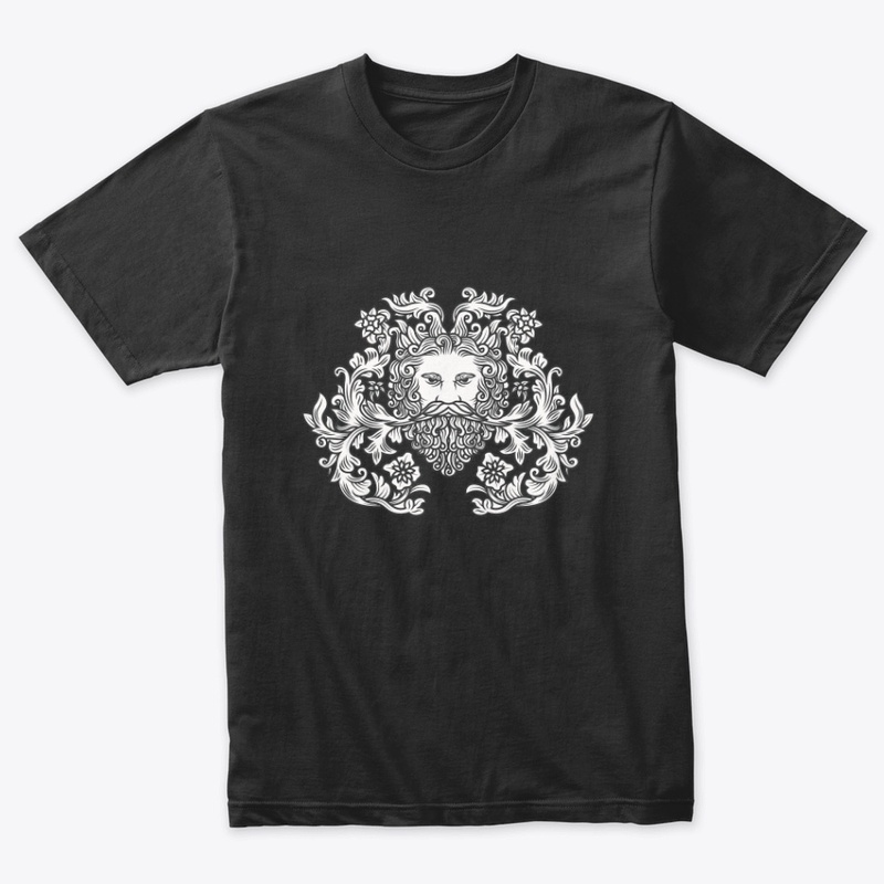 Ornate moustache man 