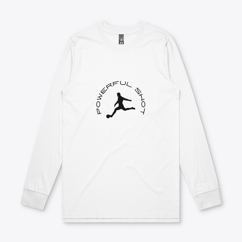 Soccer: Powerful Shot 3 Black Logo