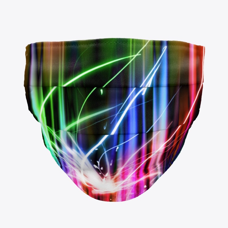 Colorful Abstract Art Face Mask