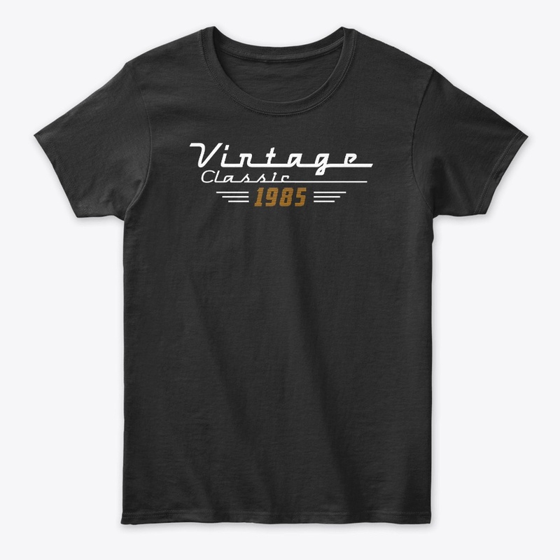 Vintage Classic 1985 Birthday Tee Shirt