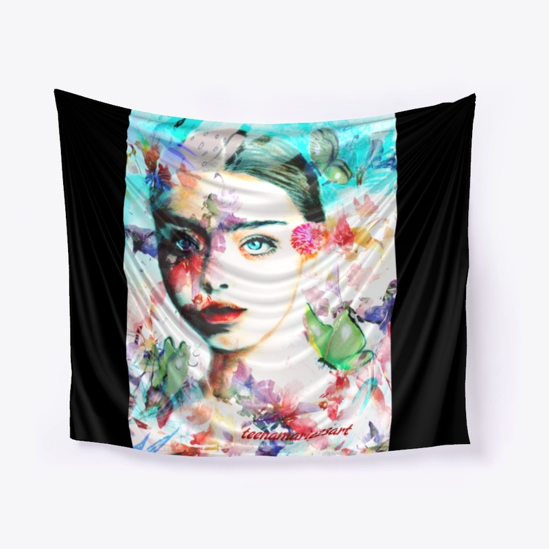 Girl in flowers