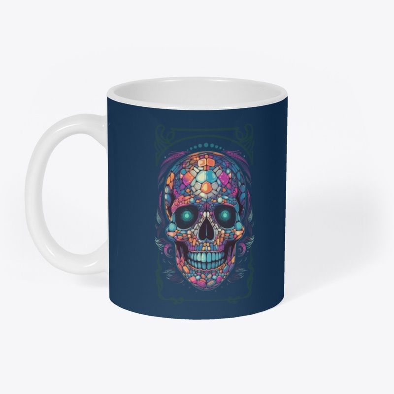 Nouveau Skull print