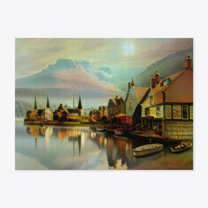 Town on the Lake