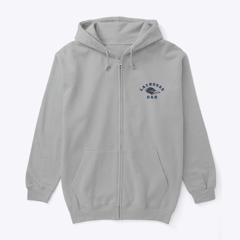 Lacrosse Dad | Wlax At Utsa Light Steel Camiseta Front