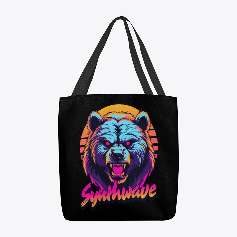 Synthwave Bear