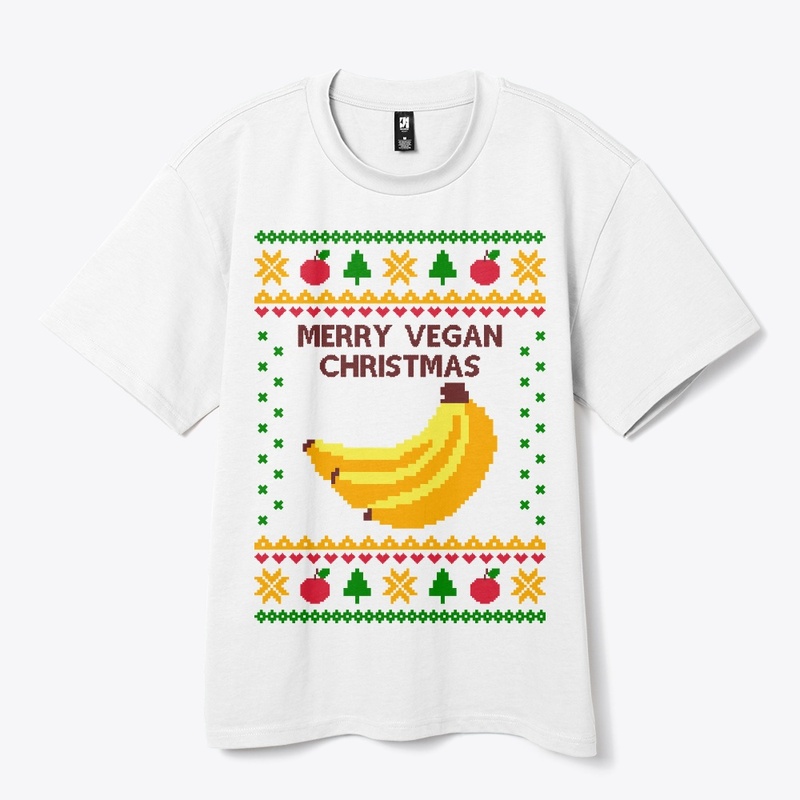 Merry Vegan Christmas Ugly Sweater