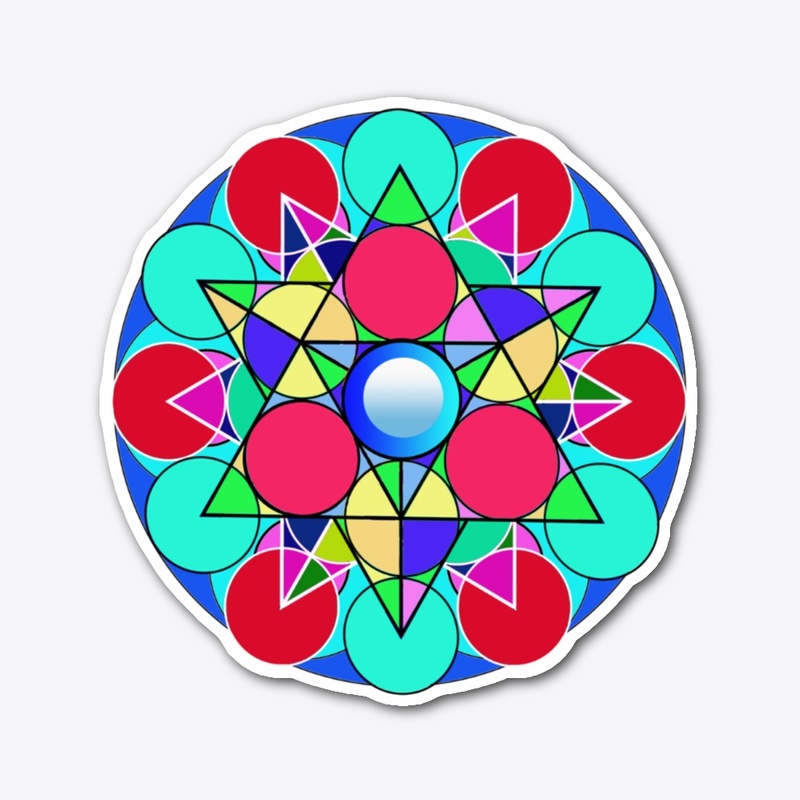 Abstract Star Flower
