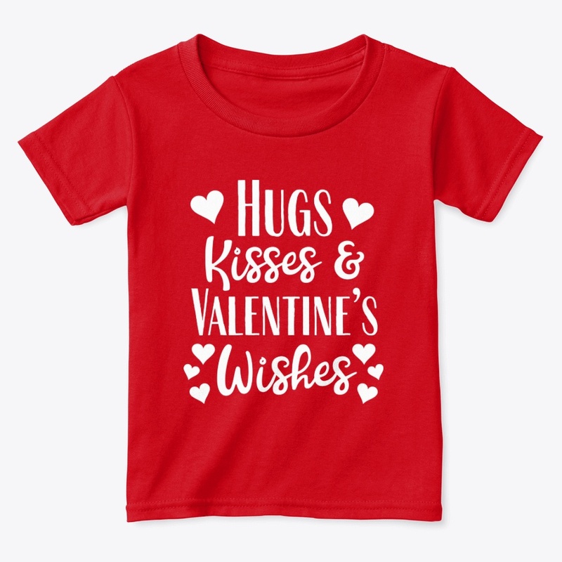 Hugs Kisses and Valentine's Wishes