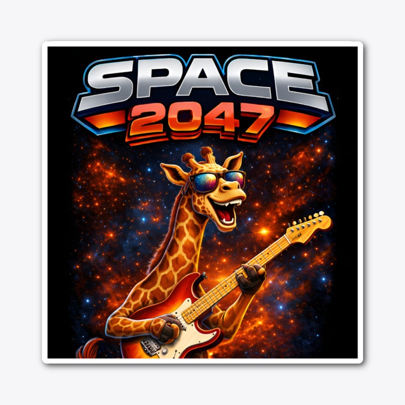 Gerald the intergalactic giraffe designs