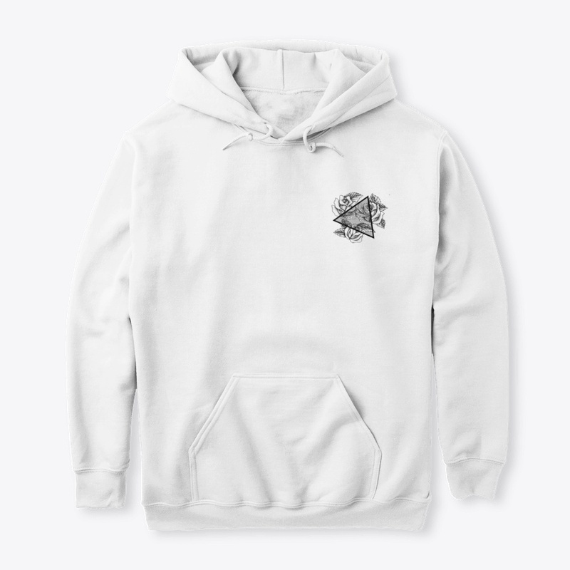 triple rose hoddie