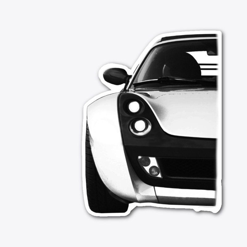 Smart Roadster Black and White Design