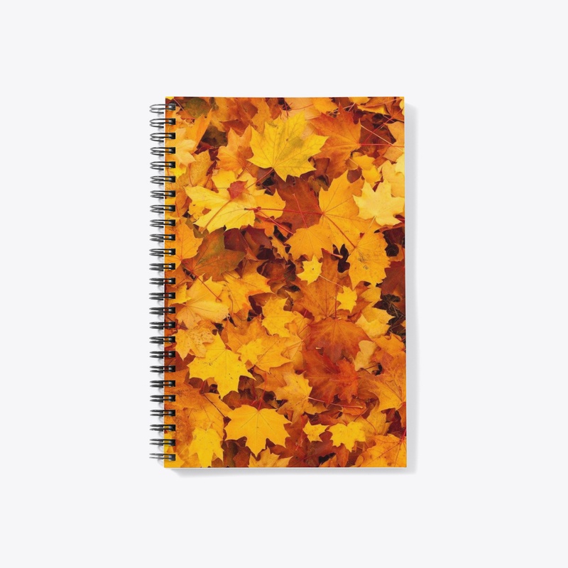 Autumn Leaves Notebook