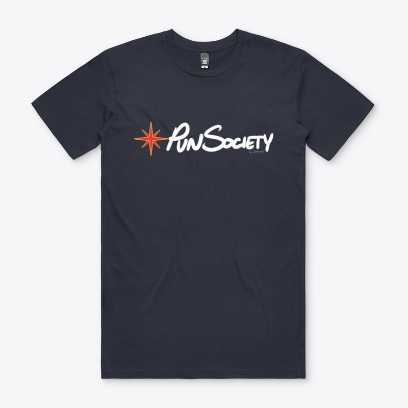 Pun Society - White Logo