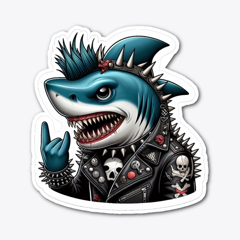 The Punk Rocker Shark