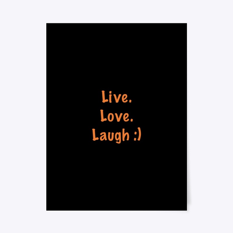 Live love laugh EcoFriendly hoodie