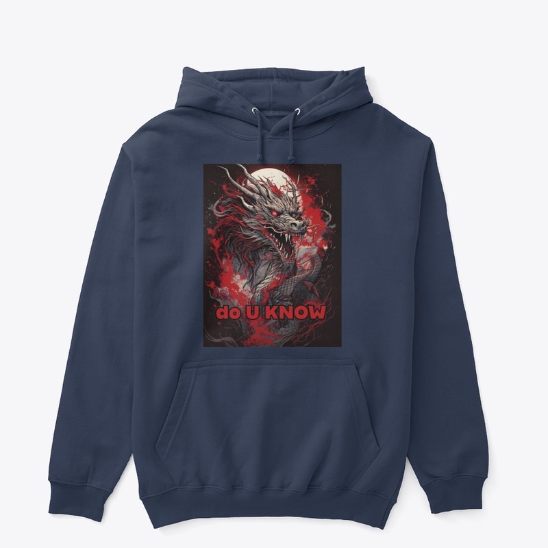 T Shirt Japanese Dragon, Do U Know