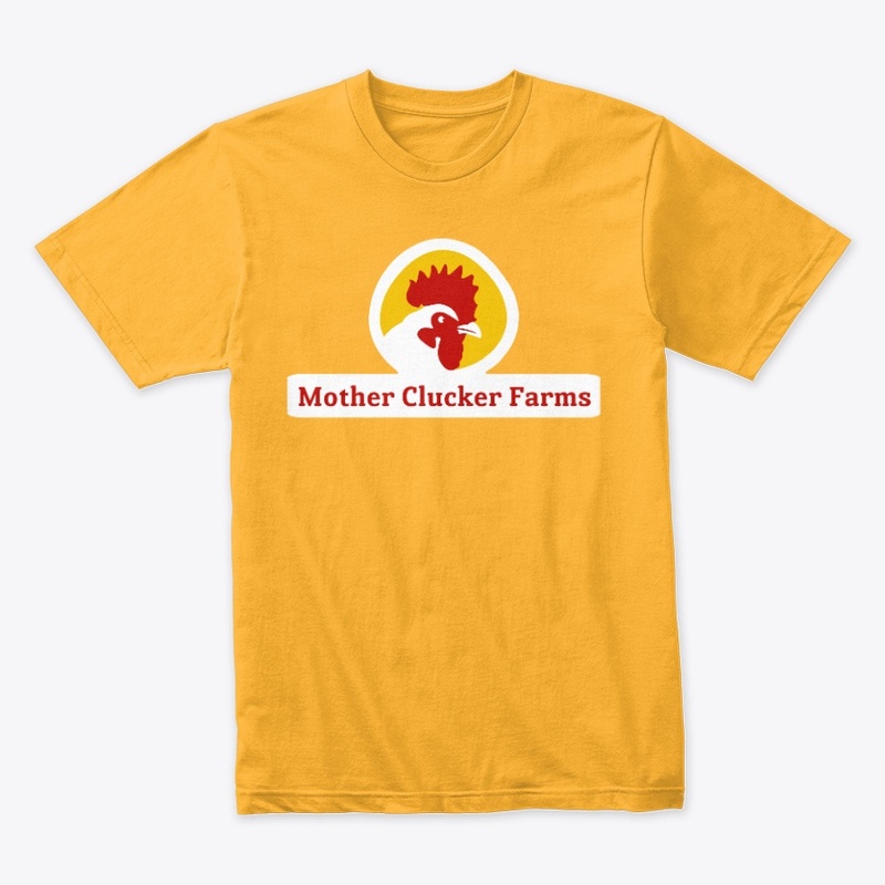 Mother Clucker Farms Front Logo Tee