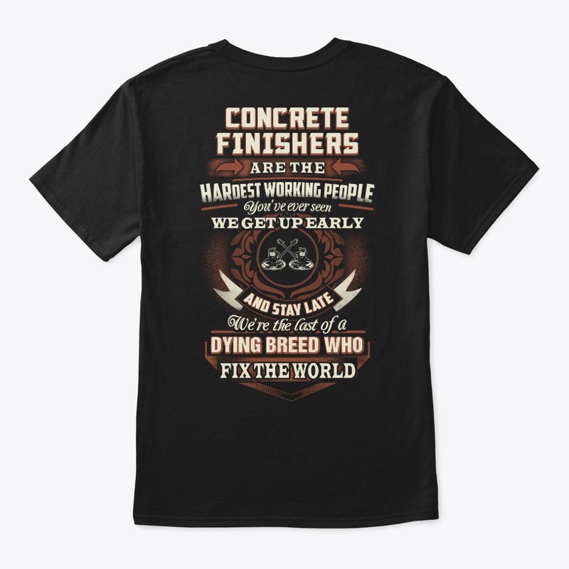 Concrete Finisher Warrior Hoodie 