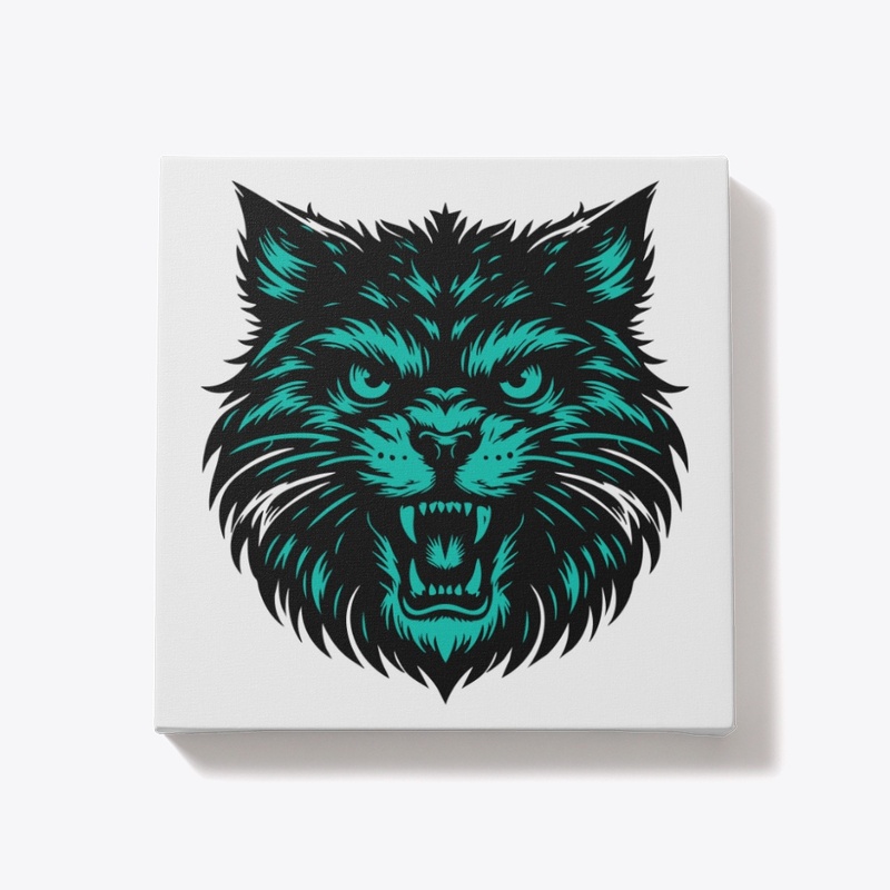 Wild Cat Head Design