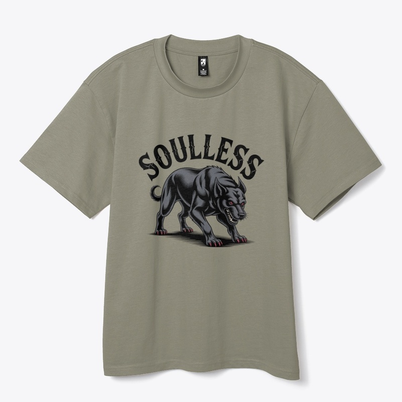 Soulless Gothic Dog Streetwear Shirt