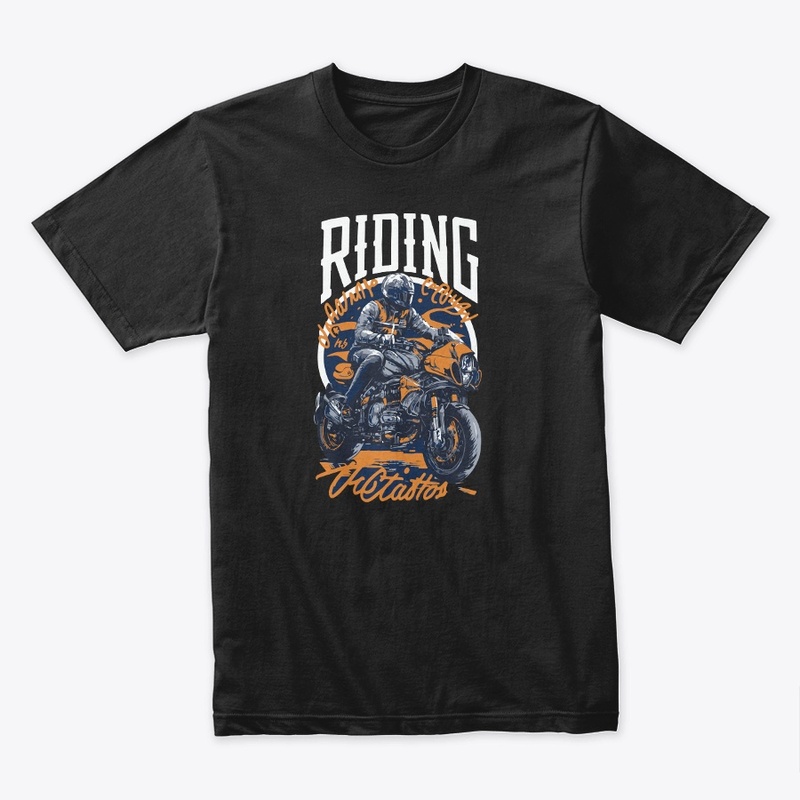 riding t-shirt