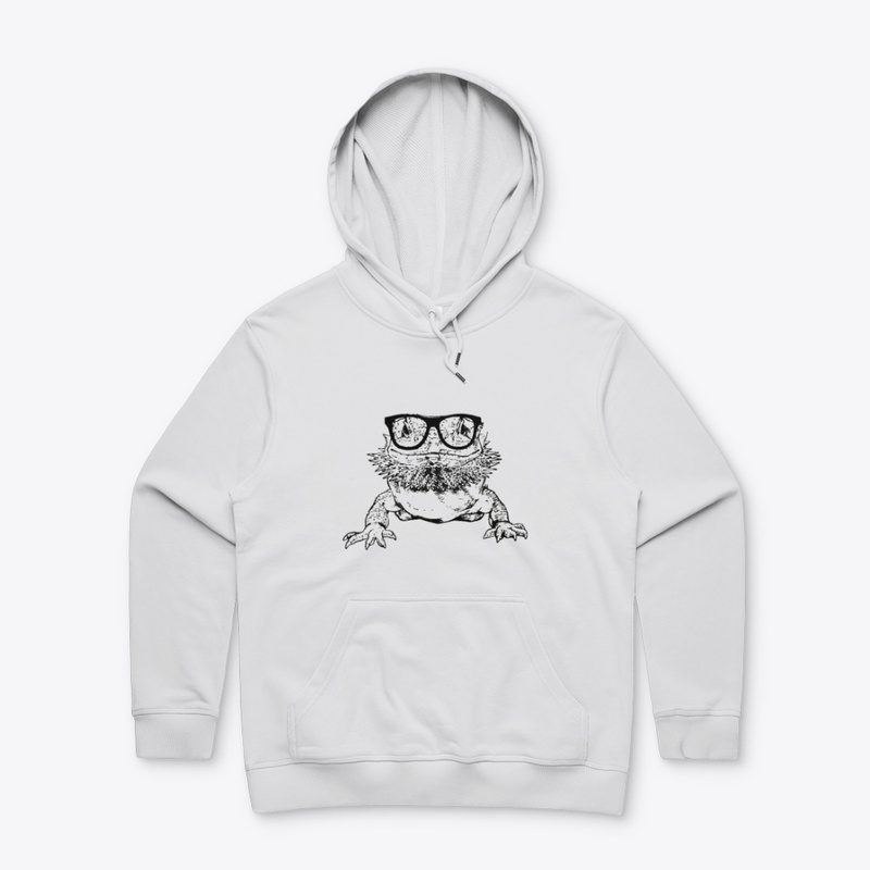 Bearded Dragon Nerdy Glasses Animal