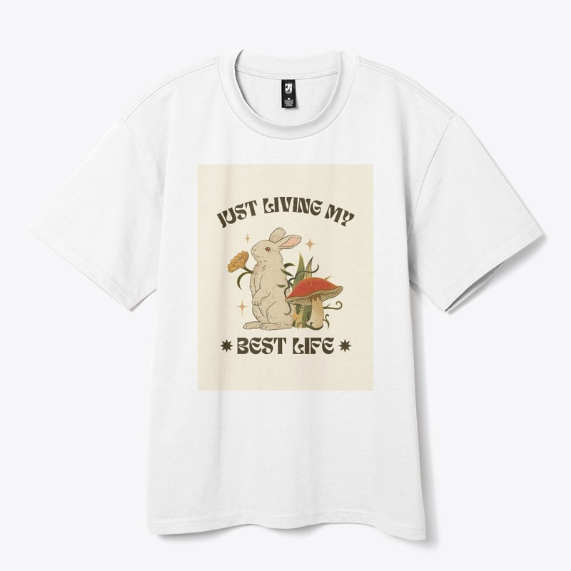 Just living my best life t-shirt design 