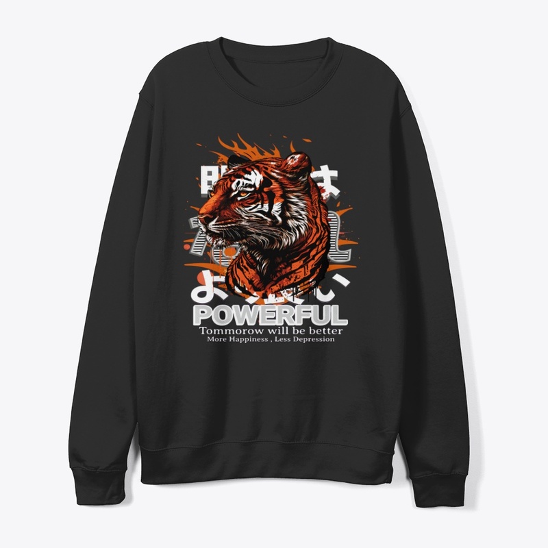 Powerful-Tiger-t-shirt-design-wild-slog