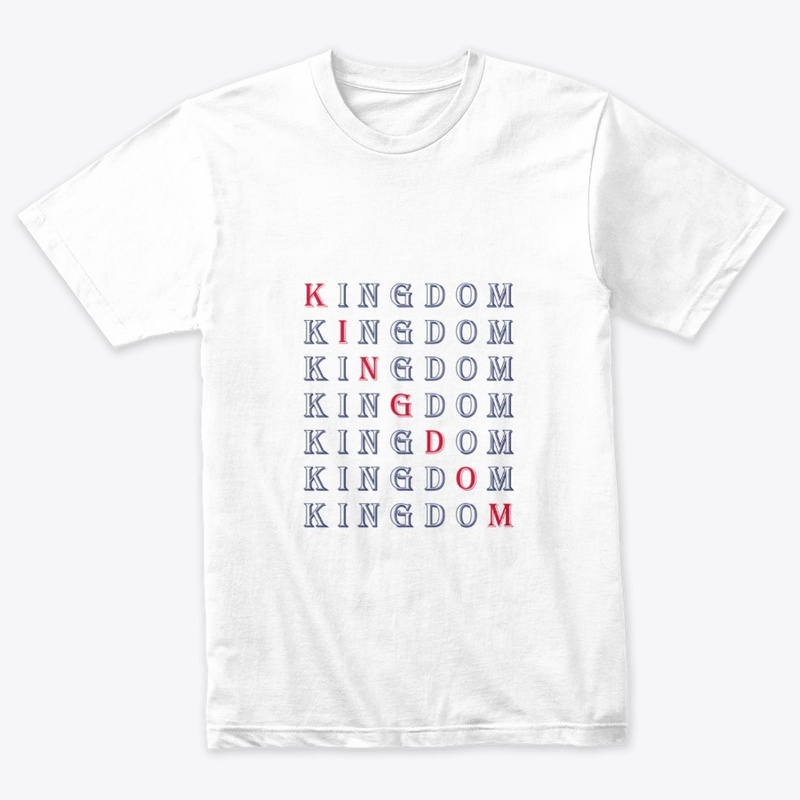 Kingdom typographic  tshirts design