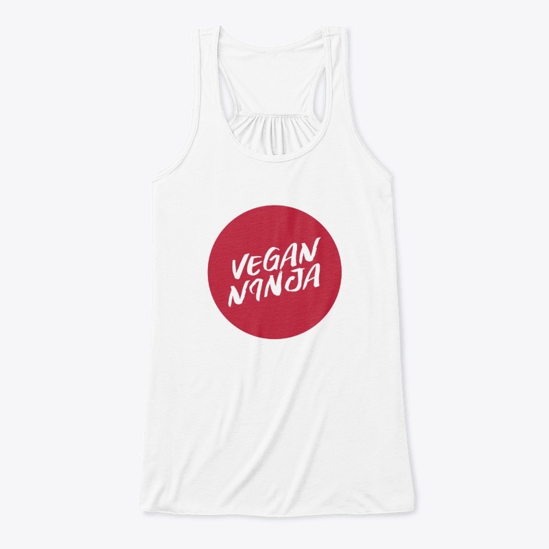 Vegan ninja white and colored