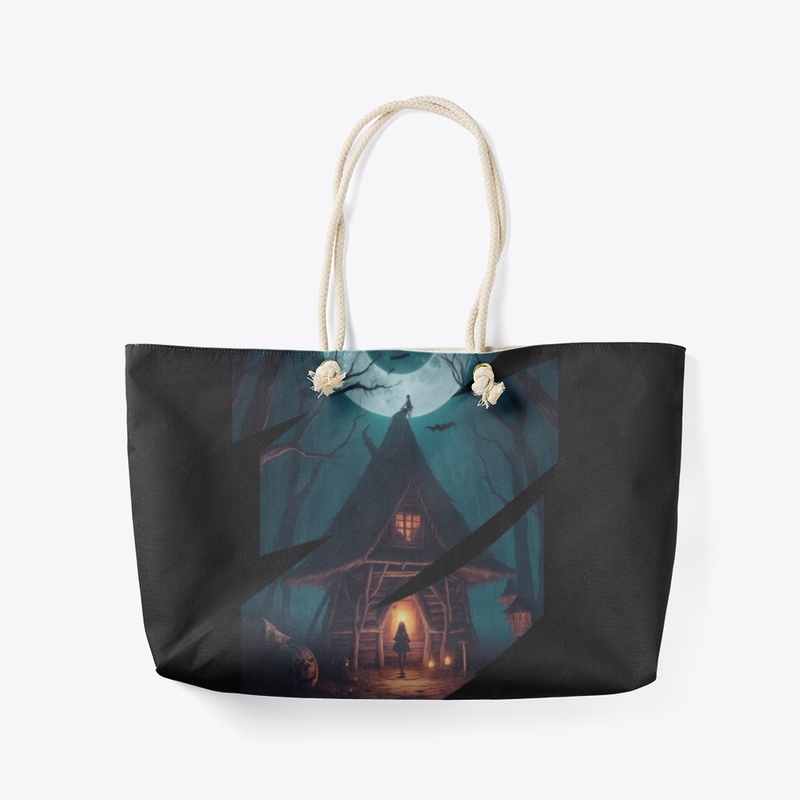 Halloween Night Witch Hut