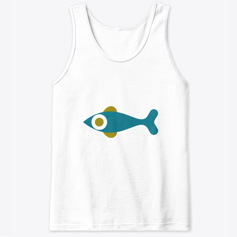 Fish, simple and kind-a-cute